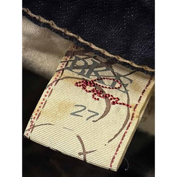 BKE Madison Distressed Denim Capri Jeans Size 27 Womens Mid Rise Blue Stretch Ra - Picture 4 of 5